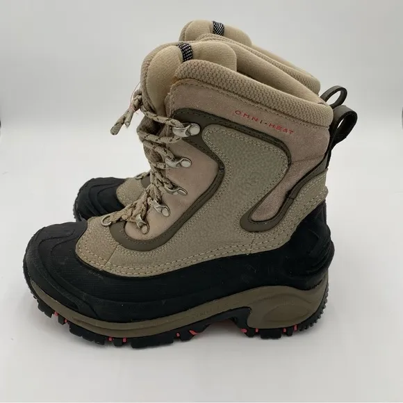 Columbia Omni-Heat Bugaboot Insulated Winter Hiking Trail Ankle Boots Size 7