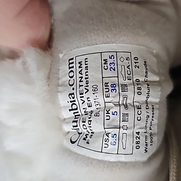 Columbia Snow Boots 6.5 Women’s techlite Ski Winter Outdoor Hike