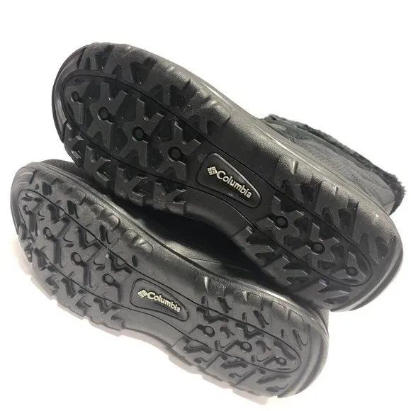 Columbia Women’s Ice Maiden II, Black Winter Boots, Size 10.5M