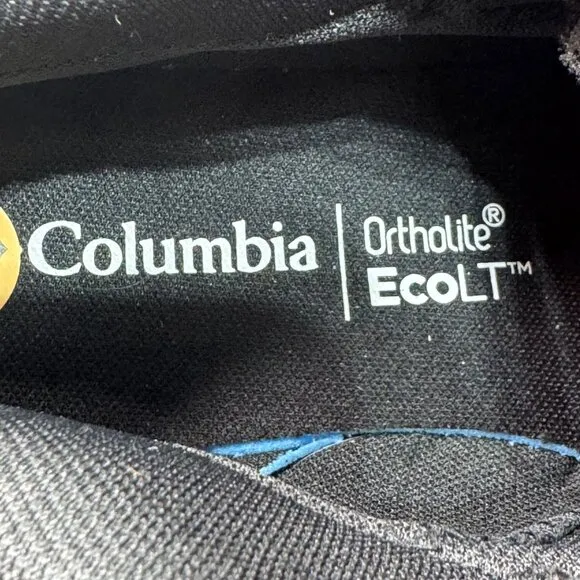 Columbia Womens Peakfreak II Mid Outdry Hiking Boots Size 11 Black/Red Ortholite