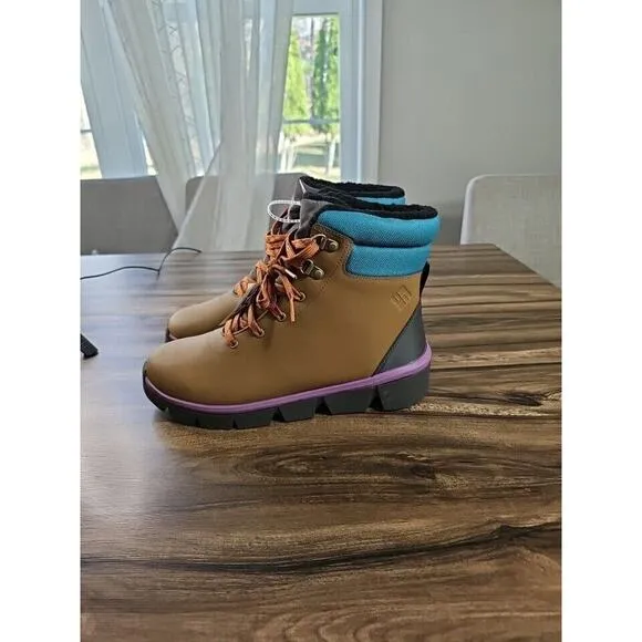Columbia Women's Snow Boots Size 8 Keetley 200g Waterproof BL8467 Brown Lavender