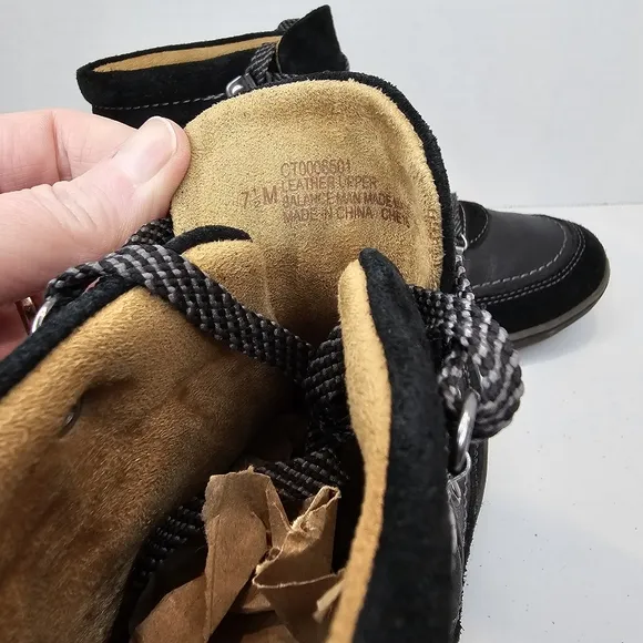 Comfortiva Cara Jean Hiling Boot Women's Size 7.5 Leather Outdoors Lace Up