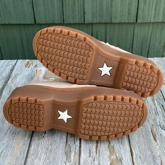 Converse Chuck Taylor All Star Chelsea Lugged Suede Boots Shoes Size 3