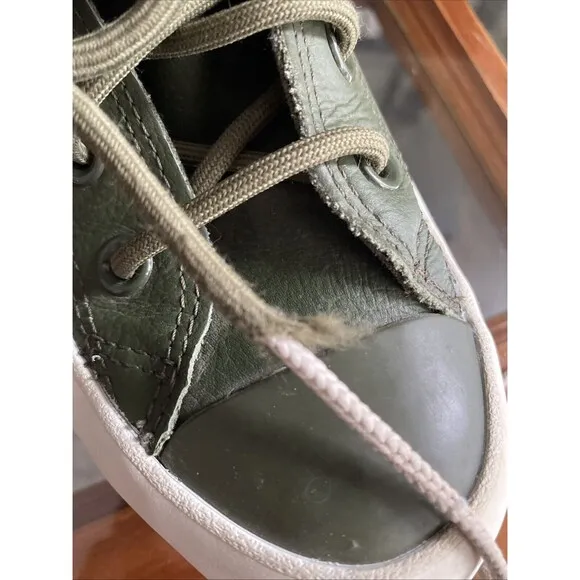 Converse Platform Chuck Taylor M5 W7 Lugged 2.0 Olive Hi Waterproof Winter Boots