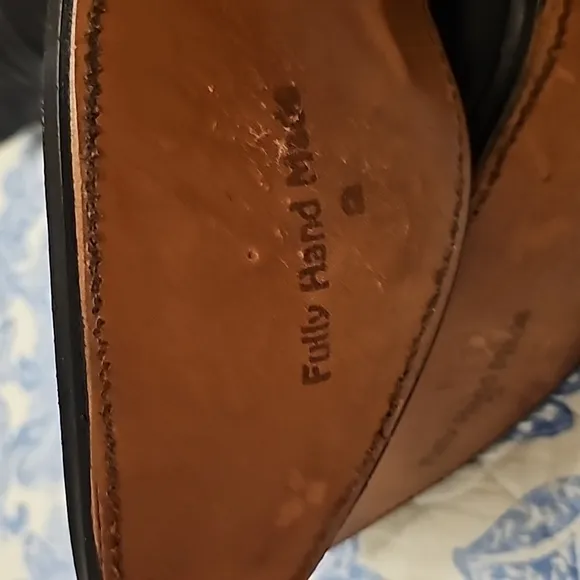COPY - Stuart women's cowboy boots, size 10. Hand-made, excellent.