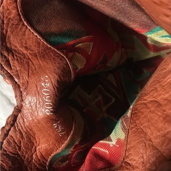 COPY - Zodiac hand painted leather cowboy Frontier boots size 7 1/2