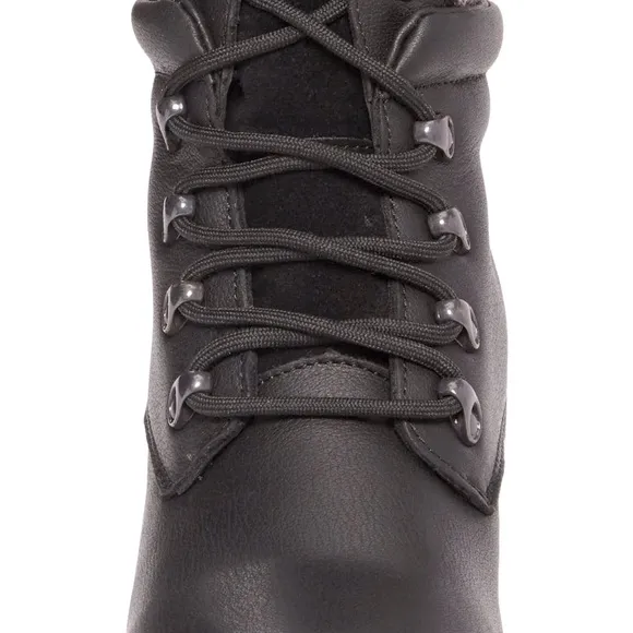Cougar Derry Black Lace-Up Hiking Ankle Boots. Size 8New in Box.