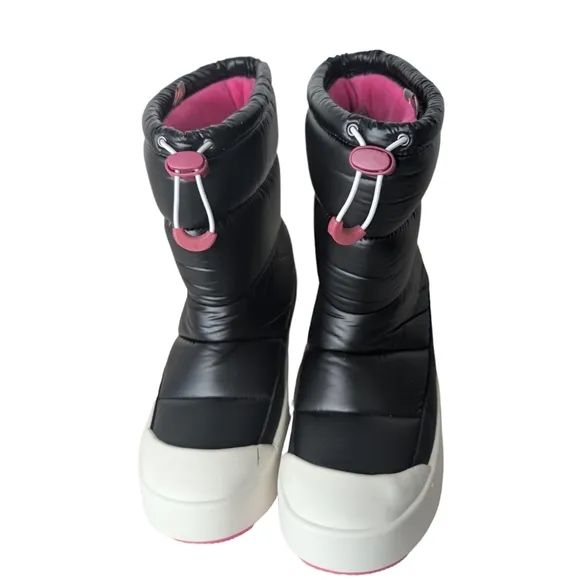 Cougar Meteor Pull On Insulated Quilted Cold Weather Boot in Black Matte.Size 10