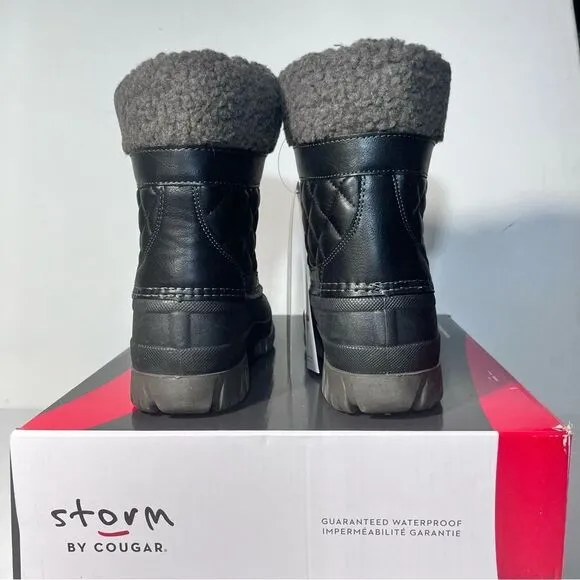 Cougar Waterproof Lace-Up Winter Boots