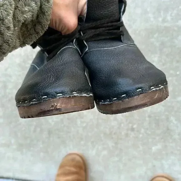 Cox of Yorkshire Leather &amp; Sheepskin Boots Women’s Size 41 Made in Sweden