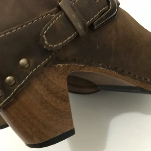 Dansko Brown Leather Handcrafted Boots Size 36