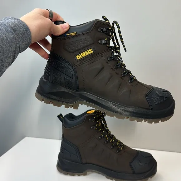 DeWalt Hadley Waterproof Work Boots Size 10
