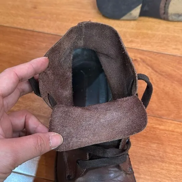 Diesel Vintage Brown Leather Men's Boots size 10