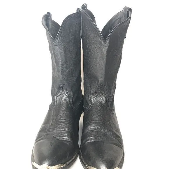Dingo Men's Suiter Black Leather Harness Boots‎ DI02175 Size 9.5