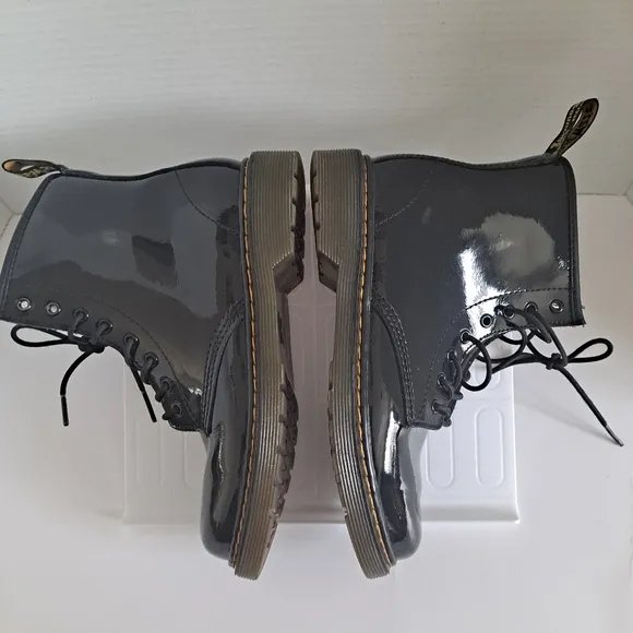 Doc Martens Patent Leather Boots Girls, size 3