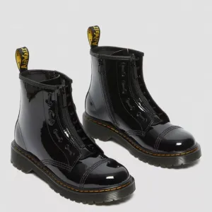 Dr. Marten youth sinclair bex patent leather boots size 5M