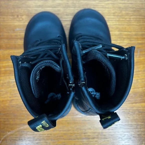 Dr Martens Black Leather Boots