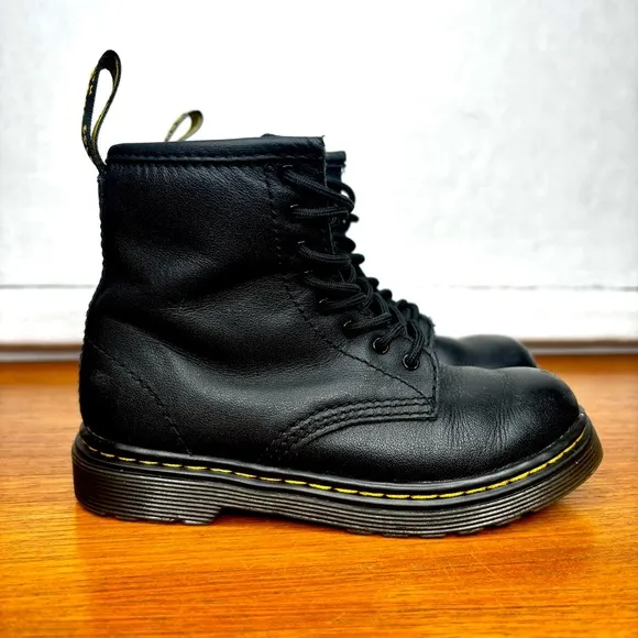 Dr Martens Black Leather Boots
