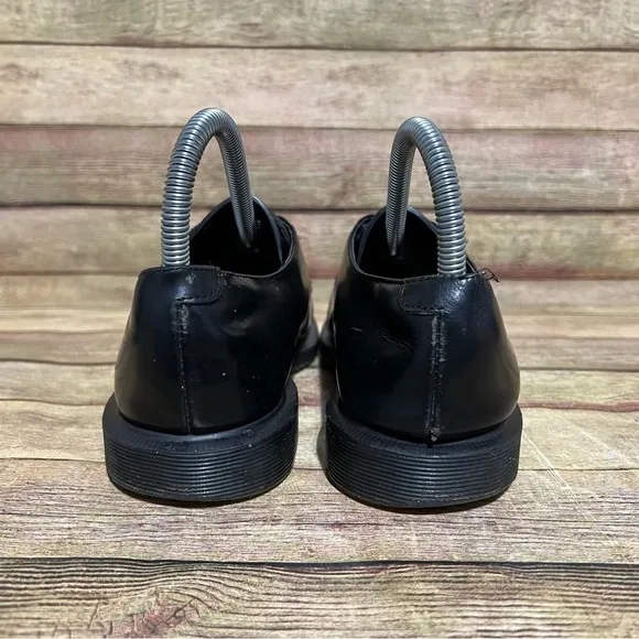 Dr. Martens Nlack Patent Leather Brook Low Boots