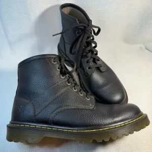 Dr Martens Roseland Brown Pebble Leather Mens Size 11 Boots