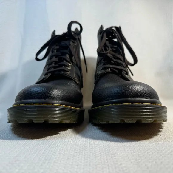 Dr Martens Roseland Brown Pebble Leather Mens Size 11 Boots