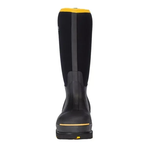 DRYSHOD Men's 12 - 12.5 US Steel-Toe Hi Protective Work Boots Black Waterproof