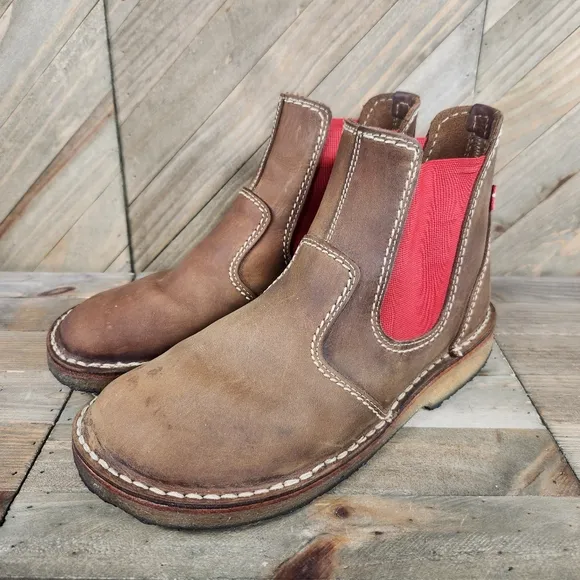 Duckfeet Roskilde Leather Chelsea Boots EU Size 42 US Mens Size 10 Womens 11.5
