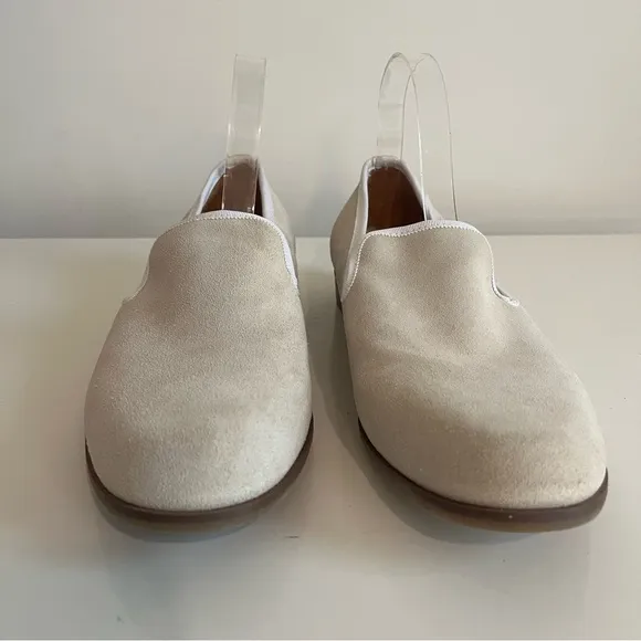Duke   Dexter Men’s Suede Loafers Smoking Slipper Show Made in England size 9