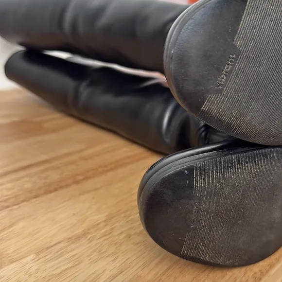 E. Vogel English tall black leather equestrian riding boots