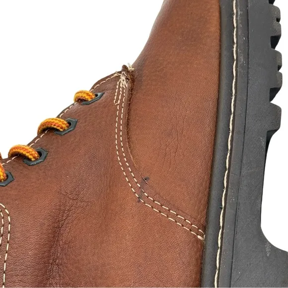 Eastland Hiking Boots Women's Brown Leather Lace Up Ankle Boots | Size 6.5