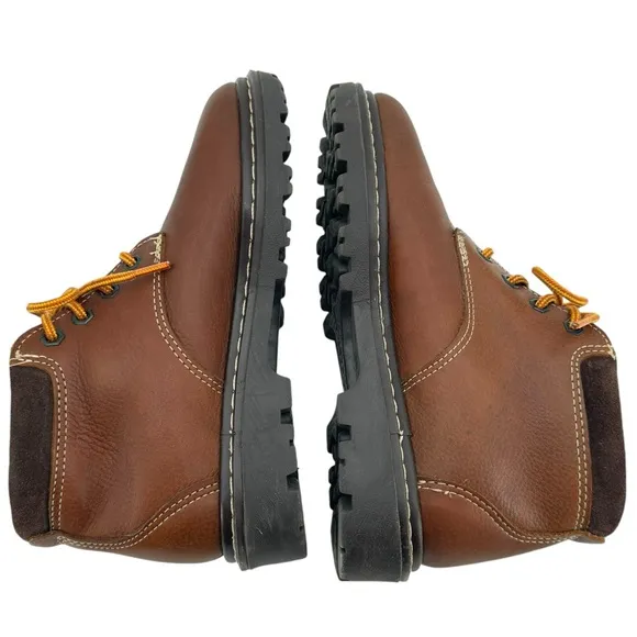 Eastland Hiking Boots Women's Brown Leather Lace Up Ankle Boots | Size 6.5
