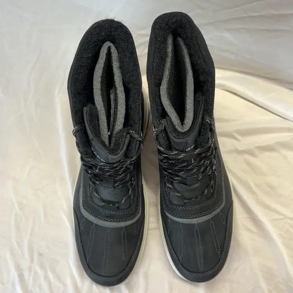 Ecco Roxton Gore-Tex GTX Snow Boots Shearling Lined Waterproof Mens EU 45 US 11
