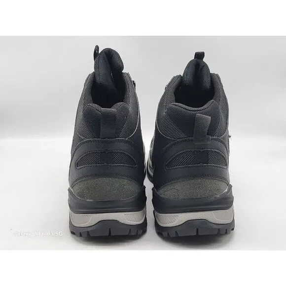 Eddie Bauer Mens 12MED Waterproof Hiking Boots Clydehill Castlerock Gray