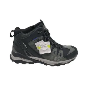 Eddie Bauer Mens 12MED Waterproof Hiking Boots Clydehill Castlerock Gray