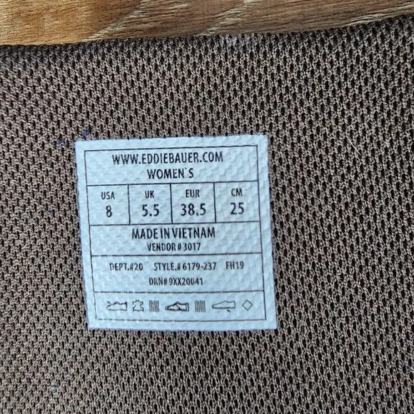 Eddie Bauer Trace Espresso Brown Leather Riding Boots | Women's 8