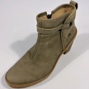 El Naturalista Women's Haya Ankle Boots In Green Size 41
