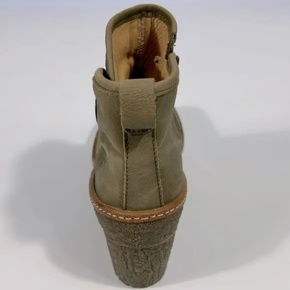 El Naturalista Women's Haya Ankle Boots In Green Size 41