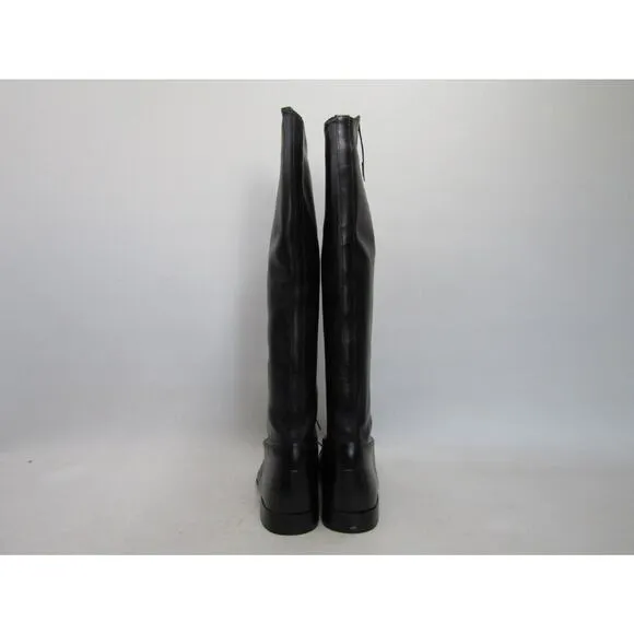 EUC Konigs Womens Size UK 7 / US 9 Black Leather English Riding Equestrian Boots