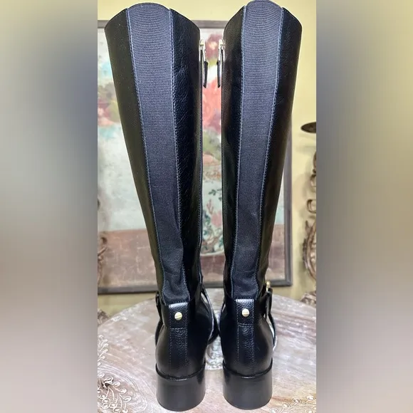 EUC L.K. Bennet of London “Linsey” Riding Boot with Rosamumd Hardware Sz 37/6.5