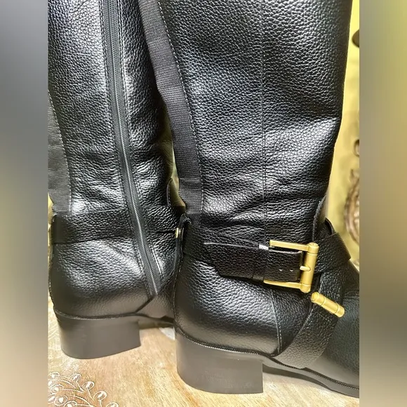 EUC L.K. Bennet of London “Linsey” Riding Boot with Rosamumd Hardware Sz 37/6.5