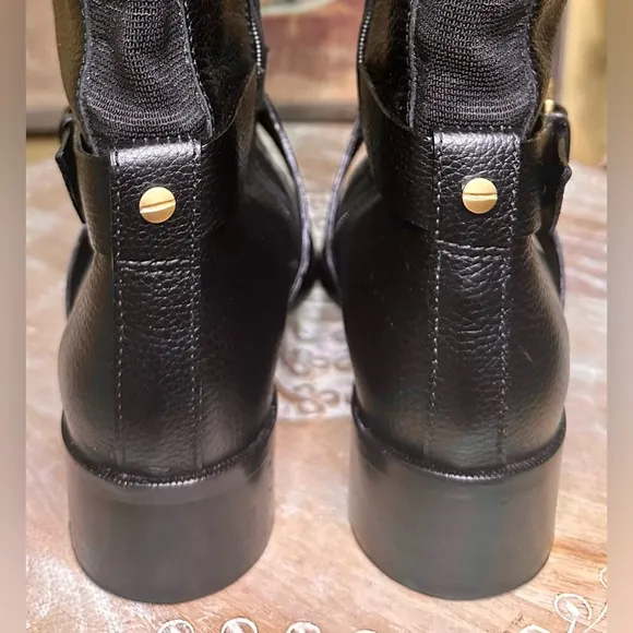 EUC L.K. Bennet of London “Linsey” Riding Boot with Rosamumd Hardware Sz 37/6.5