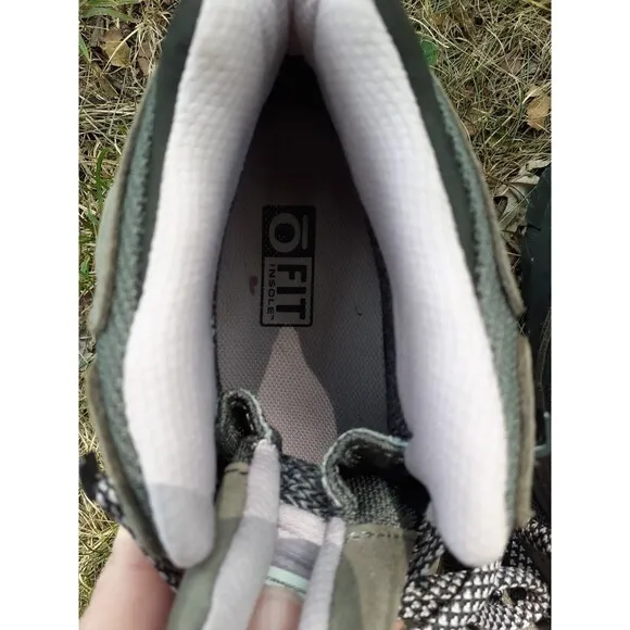 EUC Oboz Hiking Boots Sawtooth X Mid Waterproof Women’s 9.5W Gray Cushion