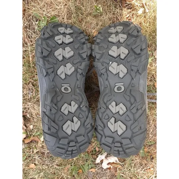 EUC Oboz Hiking Boots Sawtooth X Mid Waterproof Women’s 9.5W Gray Cushion