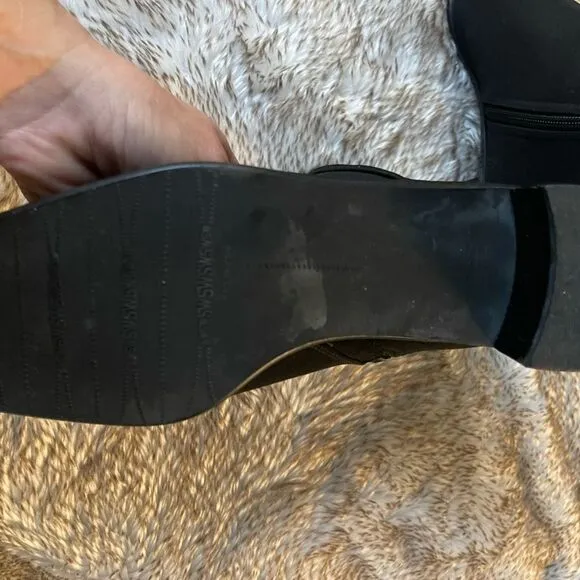 EUC Stuart Weitzman Boots Size 9 Black Gore-Tex