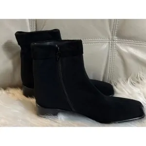 EUC Stuart Weitzman Boots Size 9 Black Gore-Tex
