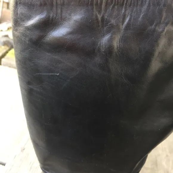 Fabrizio Monti Italian Black Boots Sz 40