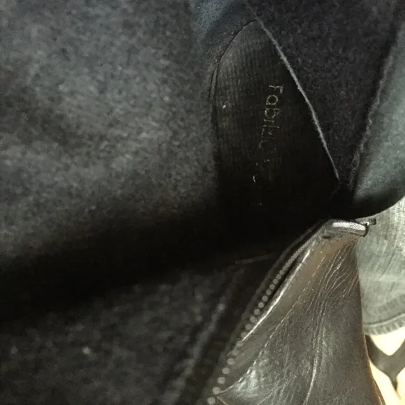 Fabrizio Monti Italian Black Boots Sz 40