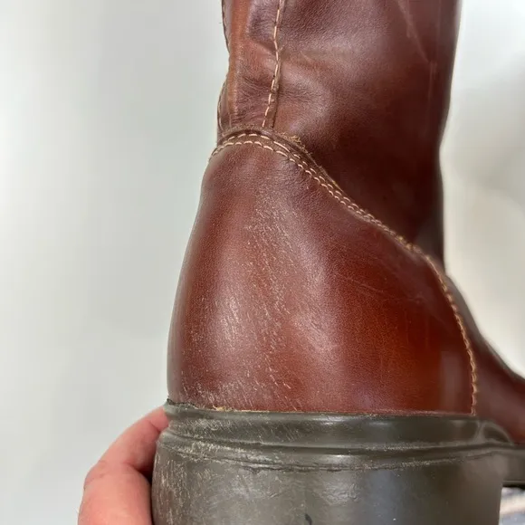 Febo Equestrian style Vintage Riding Boots Size 43 Size 10