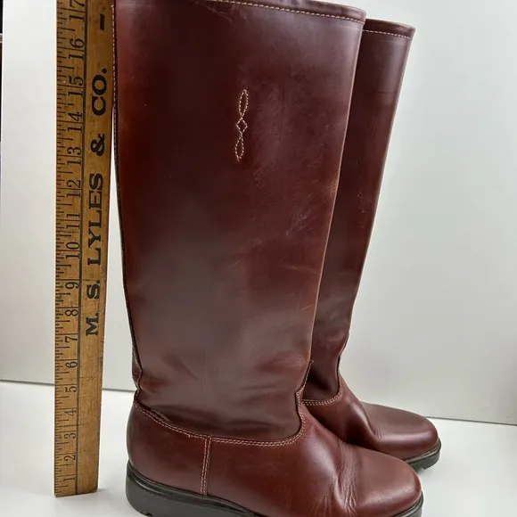 Febo Equestrian style Vintage Riding Boots Size 43 Size 10