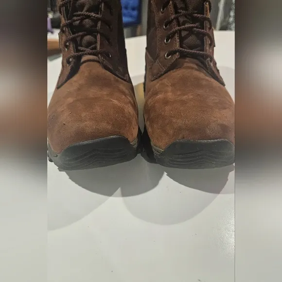 FIELD &amp; STREAM Woodsman 800g Insulated Waterproof Hunting Boots in brown.Size 10